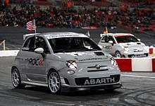 Der Abarth 500 Assetto Corse beim Race of Champions. Foto: Fiat